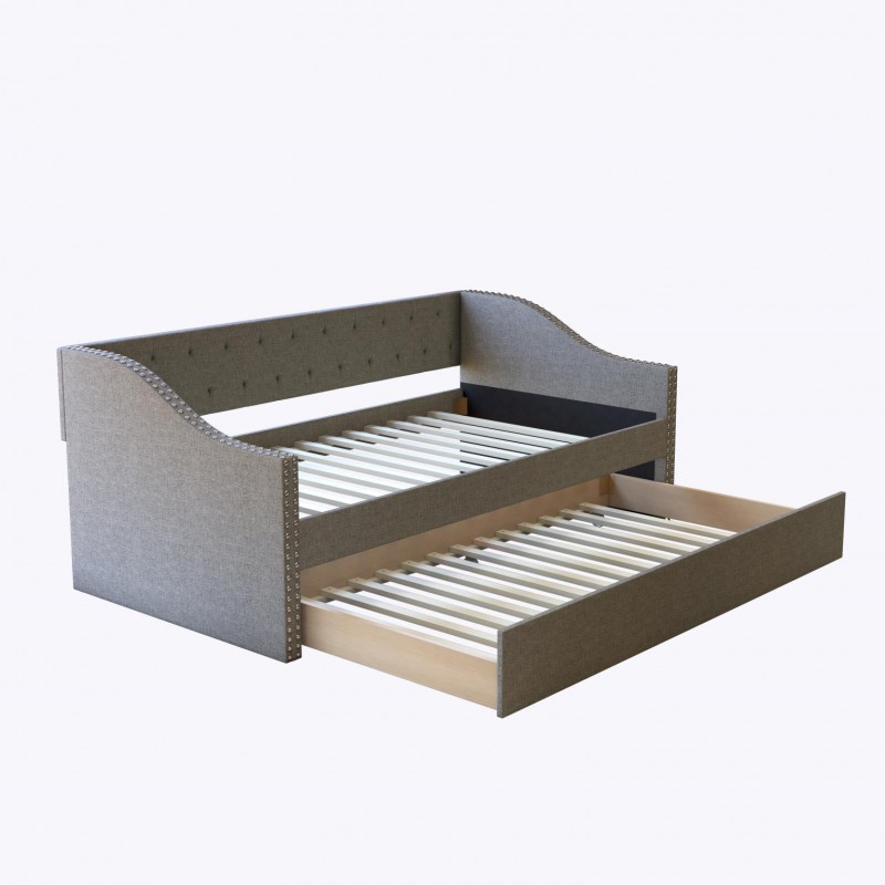 Manchester Grey Daybed w/ Trundle